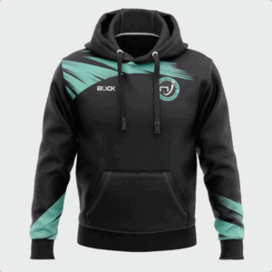 Norristhorpe Juniors FC Teal Hoodie Front