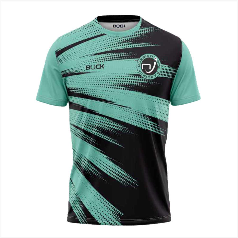 Norristhorpe Juniors FC Teal TShirt Front