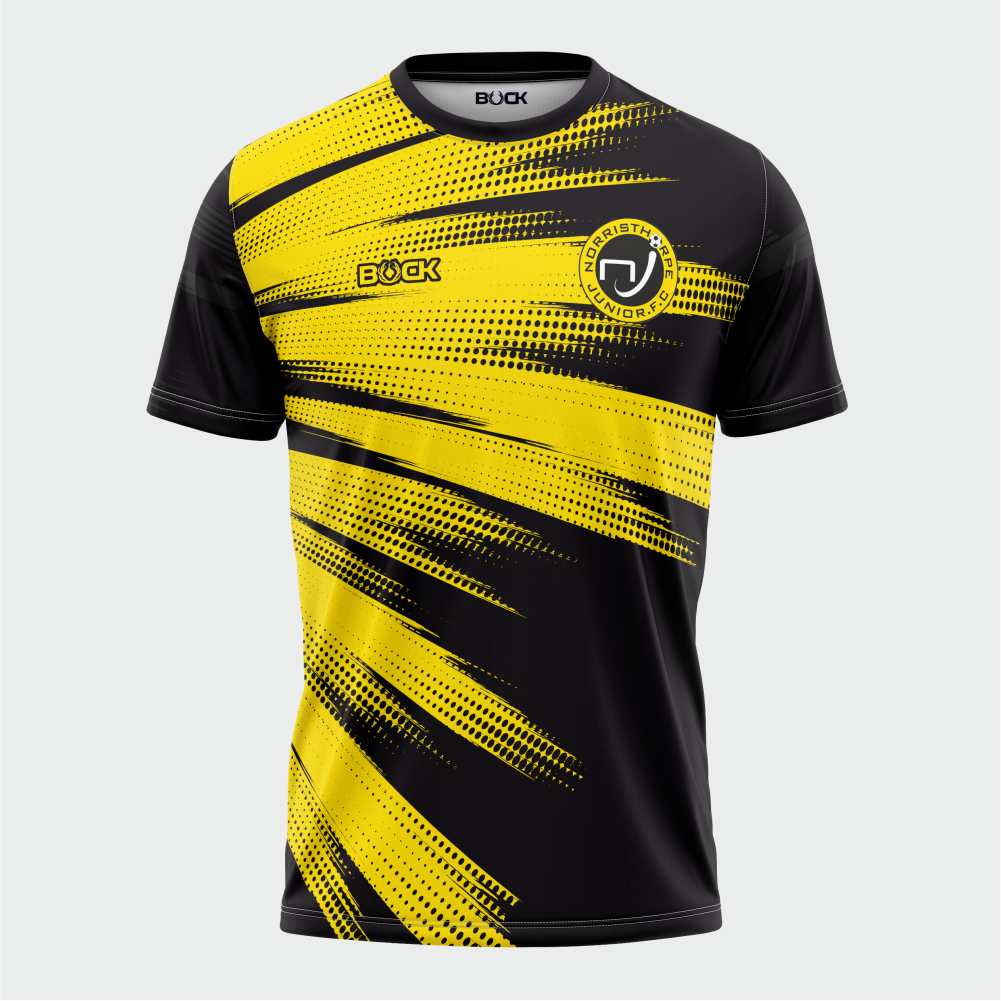 Norristhorpe Juniors FC TShirt Front.
