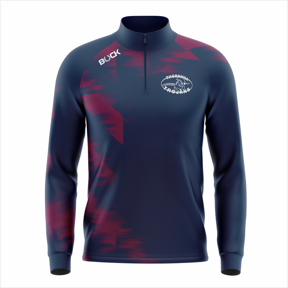 Thornhill Trojans Quarter Zip Front