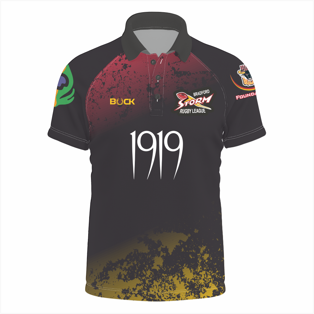 Uni of Bradford Storm Polo Shirt Front