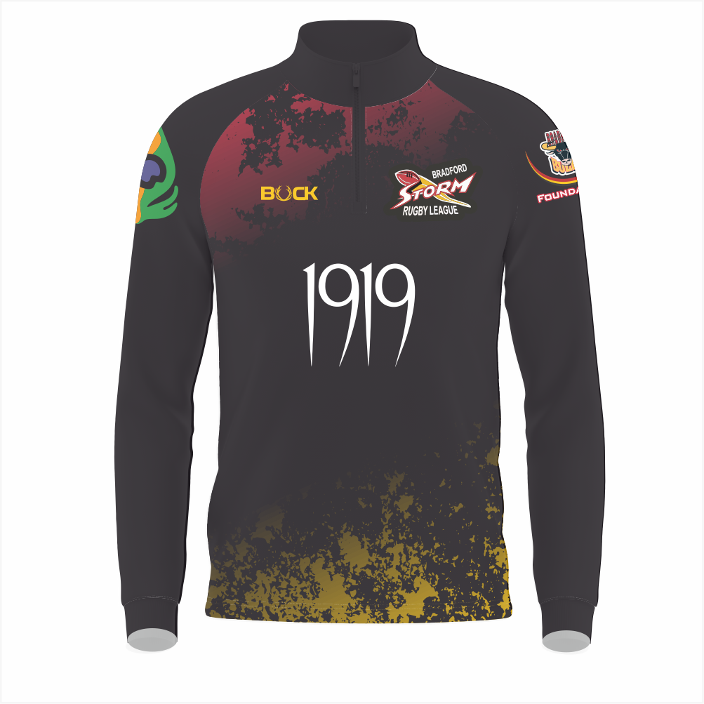 Uni of Bradford Storm Quarter Zip Front